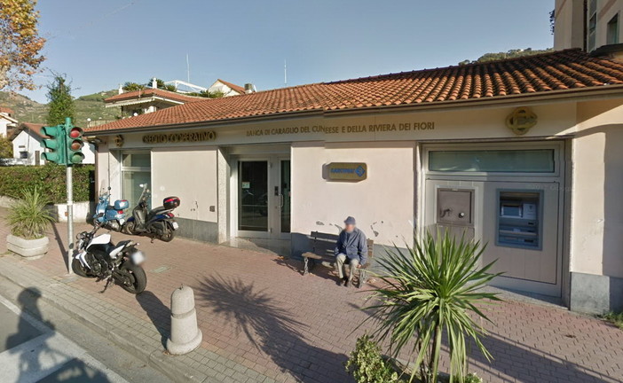Camporosso: falso allarme bomba questa mattina alla Banca di Caraglio, intervento dei Carabinieri