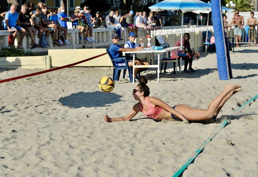 Beach volley femminile, domani a Imperia la tappa nazionale del Trofeo Banca Mediolanum sulla Spiaggia d’Oro
