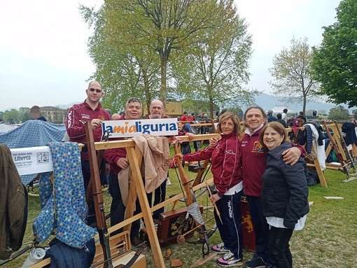 La Compagnia Balestrieri Città di Ventimiglia Aps alla disfida della libertà a Lucca (Foto)