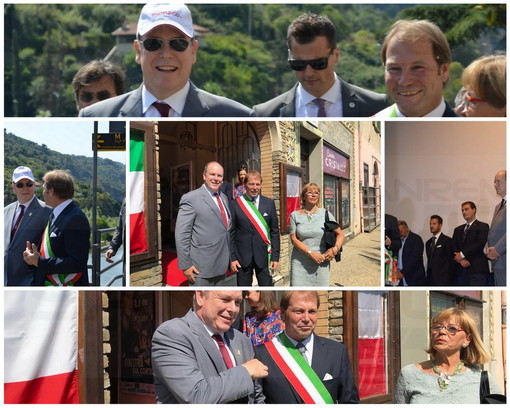 Dolceacqua: iniziata con la cerimonia della Cittadinanza Onoraria la giornata con il Principe di Monaco (Foto e Video) Dolceacqua: iniziata con la cerimonia della Cittadinanza Onoraria la giornata con il Principe di Monaco (Foto e Video)