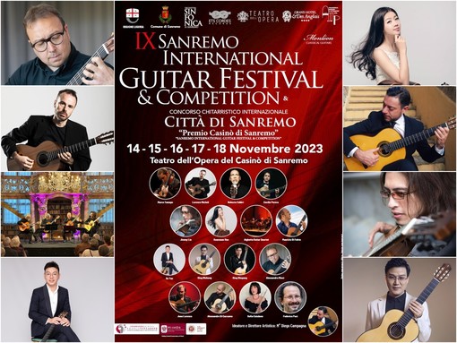 A Sanremo ritorna il Festival Chitarristico Internazionale: tutto pronto per la 9ª edizione A Sanremo ritorna il Festival Chitarristico Internazionale: tutto pronto per la 9ª edizione