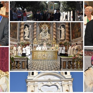 Sanremo: festa alla Madonna della Costa per i due nuovi Consoli del Mare alla presenza del Cardinal Bagnasco (Foto e Video) Sanremo: festa alla Madonna della Costa per i due nuovi Consoli del Mare alla presenza del Cardinal Bagnasco (Foto e Video)