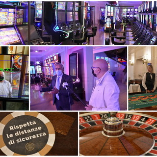 Le immagini dall'interno del Casinò di Sanremo