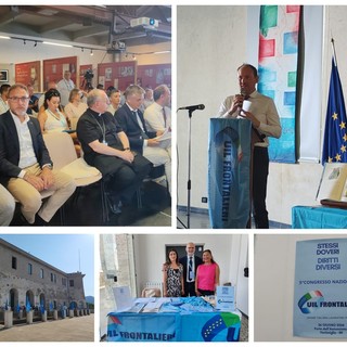 Ventimiglia ospita il 5° Congresso nazionale della UIL Frontalieri: "Parità di diritti per chi lavora oltre confine" (Foto e video)