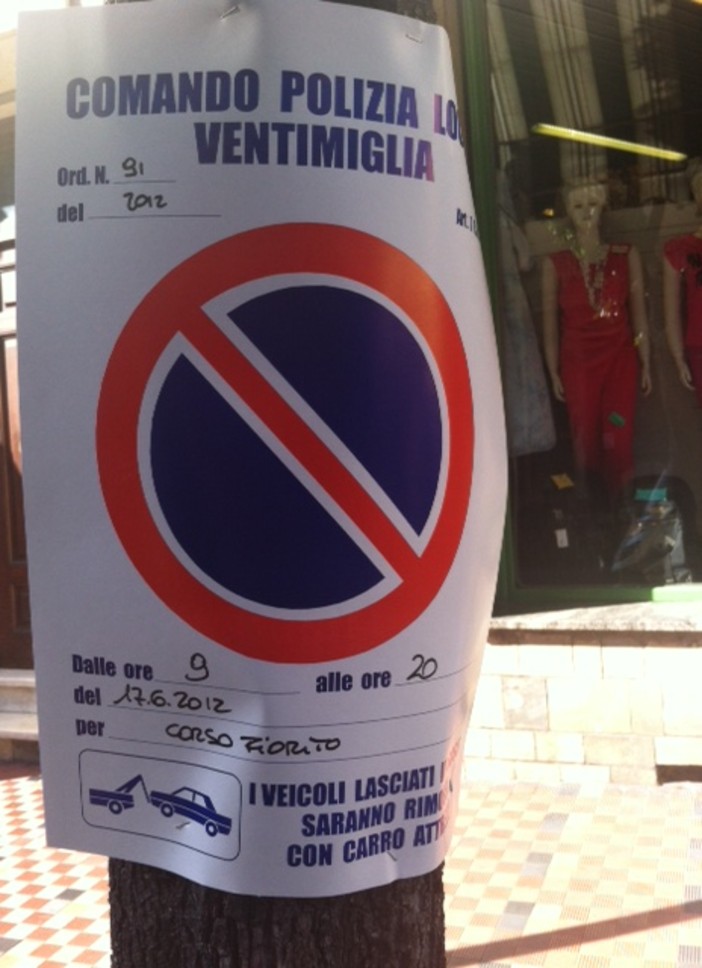 A Ventimiglia si 'copia' da Sanremo e la “Festa di Fiori” diventa “Corso Fiorito”…