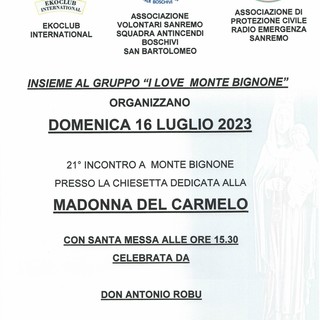 Sanremo, riapre la piccola chiesetta di Monte Bignone