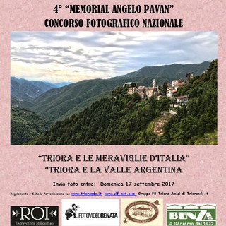 Triora: ultimi giorni per partecipare al concorso fotografico 4° Memorial Angelo Pavan