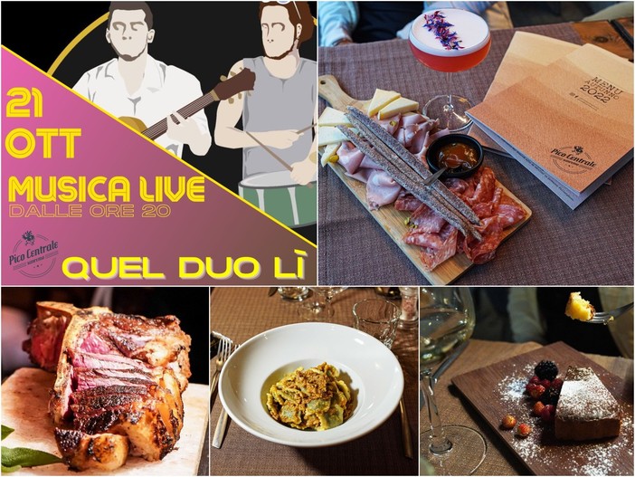 Sanremo: al Pico Centrale torna la musica live con un nuovo menù tutto da scoprire (video)