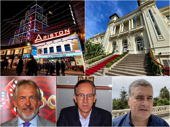 Ariston e Casinò ospitano i tre teatri cittadini Ariston e Casinò ospitano i tre teatri cittadini