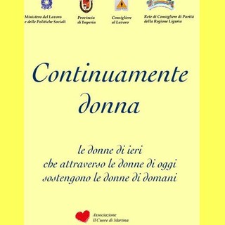 Imperia: sabato alla Mondadori la presentazione del libro 'Continuamente Donna', opera corale scritta da 39 donne