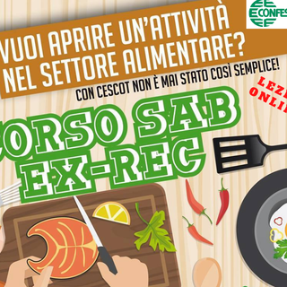 Riaperte le iscrizioni per il corso di somministrazione di alimenti e bevande del Cescot Confesercenti Riaperte le iscrizioni per il corso di somministrazione di alimenti e bevande del Cescot Confesercenti