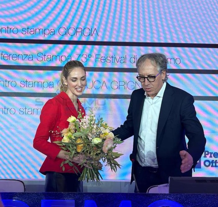 Le immagini dalla sala stampa del Casinò di Sanremo