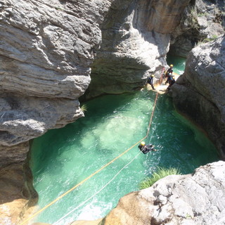 Rocchetta Nervina: frana tra Cin e Ponte di Pau, il comune vieta la pratica del Canyioning sul Rio Barbaira