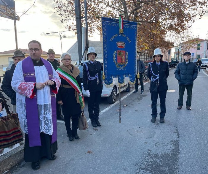 Le immagini della cerimonia a Coldirodi Le immagini della cerimonia a Coldirodi