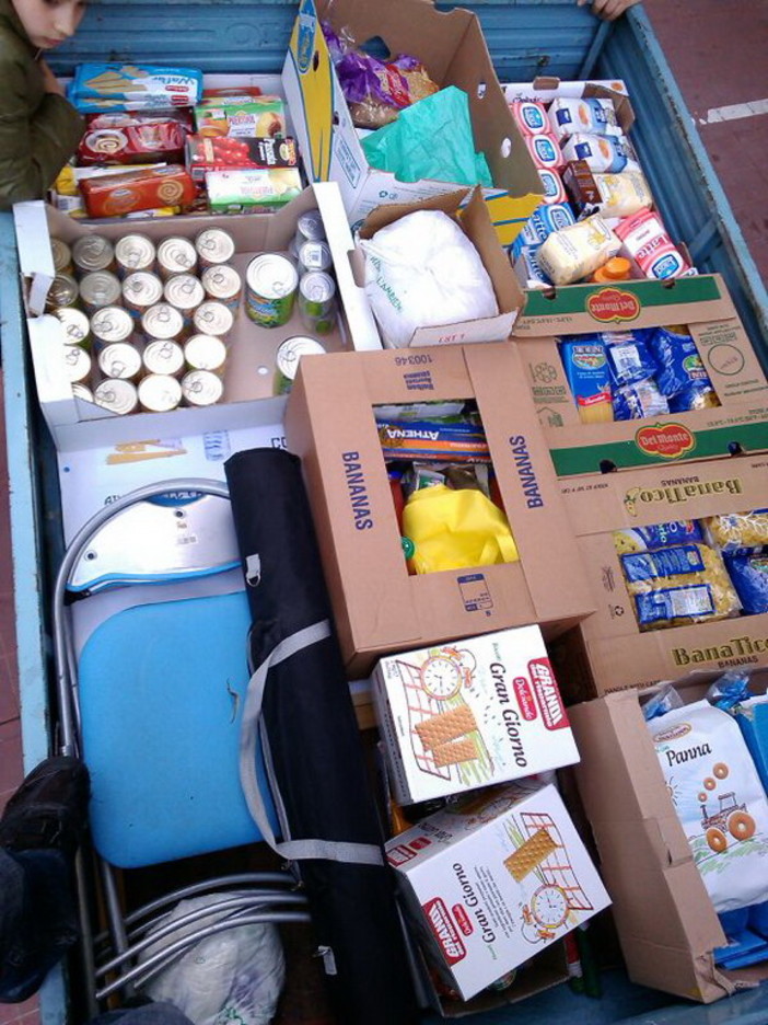 (Immagine generica di una raccolta di generi alimentari)