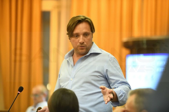 Simone Baggioli in consiglio comunale