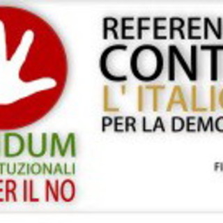 Sanremo: nasce il Comitato del No al referendum sulla riforma costituzionale varata dal governo Renzi Sanremo: nasce il Comitato del No al referendum sulla riforma costituzionale varata dal governo Renzi