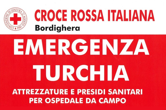 Bordighera: dal Comitato Croce Rossa 35mila siringhe per l'emergenza terremoto in Turchia Bordighera: dal Comitato Croce Rossa 35mila siringhe per l'emergenza terremoto in Turchia