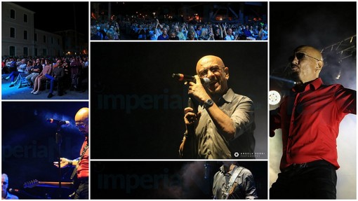 Imperia: grande successo in banchina Aicardi ieri sera per il concerto 'La rivoluzione' di Enrico Ruggeri (Foto) Imperia: grande successo in banchina Aicardi ieri sera per il concerto 'La rivoluzione' di Enrico Ruggeri (Foto)