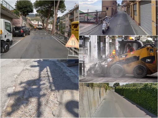 Le quattro vie interessate dai primi lavori della prossima settimana Le quattro vie interessate dai primi lavori della prossima settimana