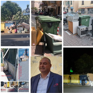 Vallecrosia: caos rifiuti, Perri “Chiediamo un intervento all’Amministrazione, più controlli per combattere l'inciviltà”