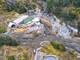 Nuova foto del 'disastro' sul Colle di Tenda: dall'elicottero ecco quanto rimane vicino al tunnel