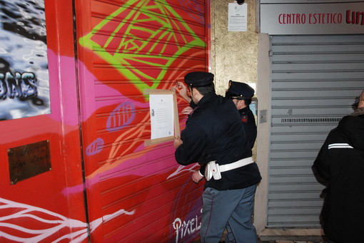 Sanremo: con un'ordinanza del sindaco Maurizio Zoccarato è stato chiuso definitivamente il night club Piper di via Roma Sanremo: con un'ordinanza del sindaco Maurizio Zoccarato è stato chiuso definitivamente il night club Piper di via Roma