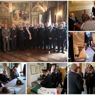 Pieve di Teco abbraccia il Generale Robusto e l'Appuntato Bertonasco, nuovi cittadini onorari (Foto e video)