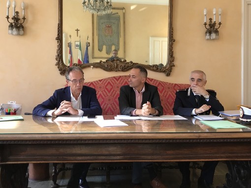 La conferenza stampa in Comune a Sanremo