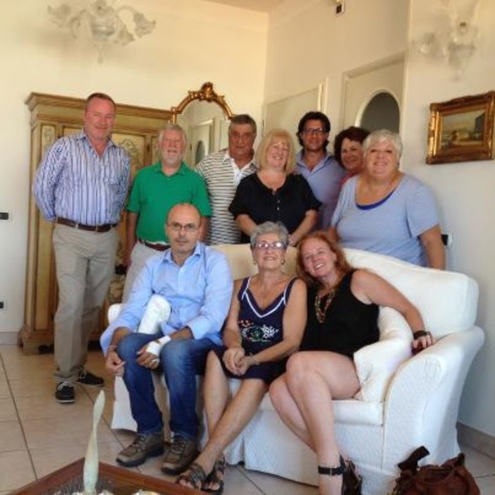 L'immagine a casa Strescino (tratta dal profilo pubblico di facebook)