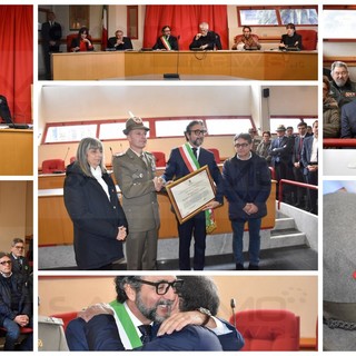 Taggia: da oggi la Brigata Taurinense è cittadina onoraria, la cerimonia in Consiglio comunale (Foto e Video)