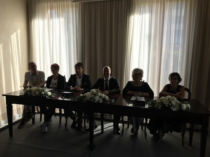 La presentazione a Villa Nobel La presentazione a Villa Nobel