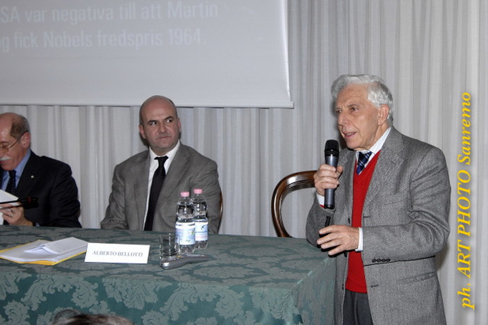 Sanremo: diretta dei Premi Nobel, le foto scattate da Lorenzo Trevisan