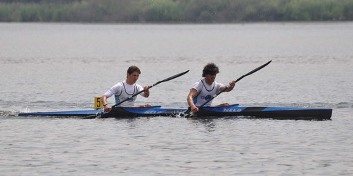 Canoa: ottimi risultati per gli atleti della Canottieri Sanremo oggi sul lago di Candia (Torino)