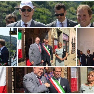 Le immagini della cittadinanza onoraria al Principe Alberto, il 21 giugno 2018 a Dolceacqua