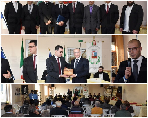 Terzorio: consegnata durante il Consiglio solenne la cittadinanza onoraria al Sindaco di Ventimiglia Ioculano (Foto e Video)