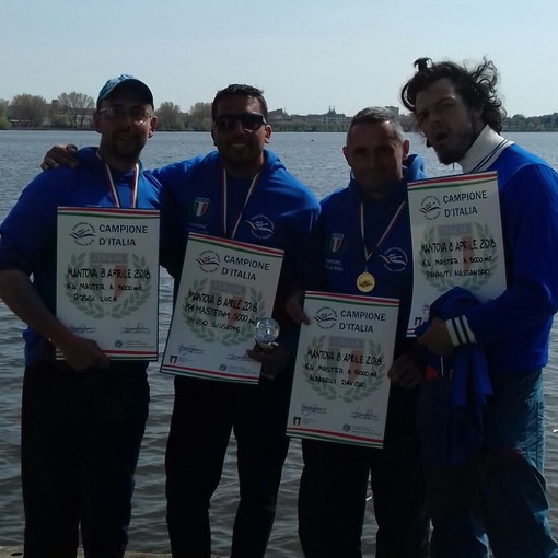 Grande traguardo per la Canottieri Sanremo a Mantova Grande traguardo per la Canottieri Sanremo a Mantova