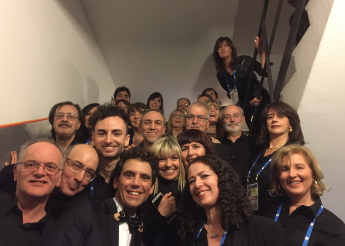 Il Coro Troubar Clair sul palco dell'Ariston al #Festival2017 con Mika: "Un'esperienza interessante"
