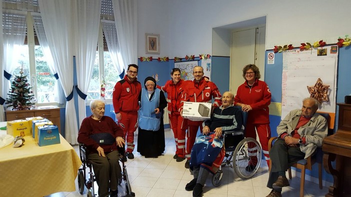 La Croce Rossa di Ventimiglia al fianco delle case famiglia e delle case di riposo del comprensorio (foto)