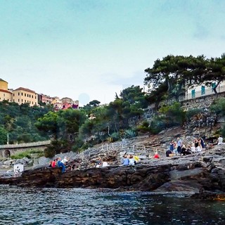 Cervo: concerto all'alba, alle 5 di questa mattina il quartetto d'archi 'Chamber Music' al Porteghetto (Foto)