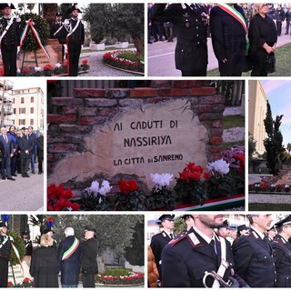 Sanremo: oggi pomeriggio le celebrazioni in ricordo dei caduti di Nassiriya nel 16° anniversario (Foto e Video) Sanremo: oggi pomeriggio le celebrazioni in ricordo dei caduti di Nassiriya nel 16° anniversario (Foto e Video)