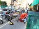 Sanremo: inciampa nel carrello della spesa e batte violentemente il capo, anziano portato in ospedale (Foto)