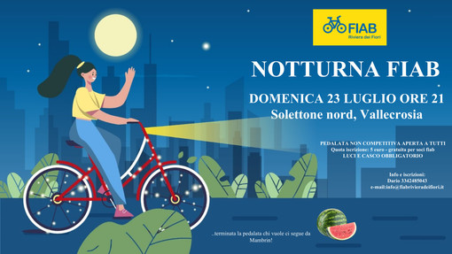 Facile pedalata in notturna della tra le vie del centro di Ventimiglia, Camporosso mare, Vallecrosia e Bordighera Facile pedalata in notturna della tra le vie del centro di Ventimiglia, Camporosso mare, Vallecrosia e Bordighera
