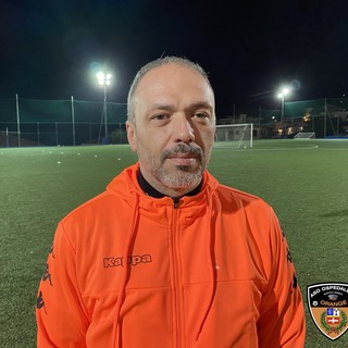 Christian Maiano, allenatore dell'Ospedaletti