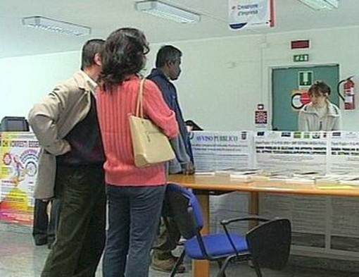 Un centro per l'impiego Un centro per l'impiego