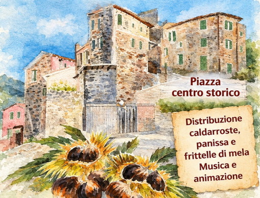 Perinaldo saluta l'estate con la grande Castagnata: domenica festa in Piazza della Chiesa