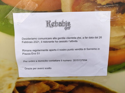 Sanremo: dopo tanto tempo ha chiuso definitivamente il Kebab di piazza Colombo, a breve la demolizione (Foto)