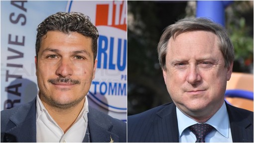 Daniele Ventimiglia (Lega) e Andrea Artioli (Liguria Popolare) Daniele Ventimiglia (Lega) e Andrea Artioli (Liguria Popolare)