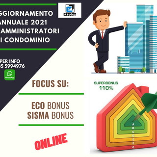 Corso di aggiornamento del Cescot Confesercenti annuale per gli amministratori di condominio