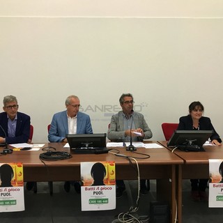 Le immagini della conferenza stampa nella sede dell'Asl1 a Bussana